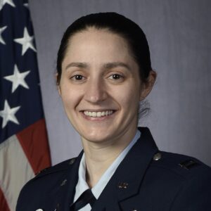 Captain Marti is the Operations Flight Commander for the 533d Training Squadron, Vandenberg Air Force Base, California.  As Flight Commander, she is responsible for leading 33 instructors through the execution of Officer and Enlisted Undergraduate Space Training, graduating approximately 450 Space Professionals per year.