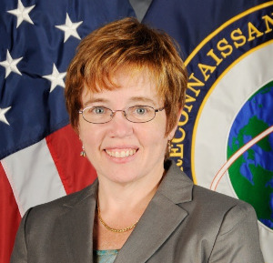 Ms. Tina Harrington, a member of the Defense Intelligence Senior Executive Service, is Director, Signals Intelligence (SIGINT) Systems Acquisition Directorate and Cadre Executive Director at the National Reconnaissance Office (NRO), Chantilly, VA.  As SIGINT Director, she leads a joint team responsible for the design, development, and acquisition of United States Signals Intelligence Space Systems for the Intelligence Community, military services, and allied partners.