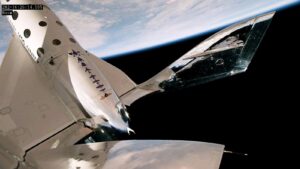 Virgin Galactic's Unity 25 sailed as high as 54 miles in its May 25, 2023 flight. The company said it will begin commercial flights by late June. Credit: Virgin Galactic