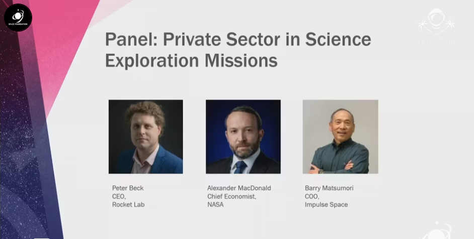 Game Changers - Private Sector in Science Exploration Missions