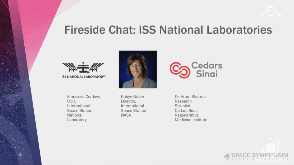 Fireside Chat - ISS National Laboratories