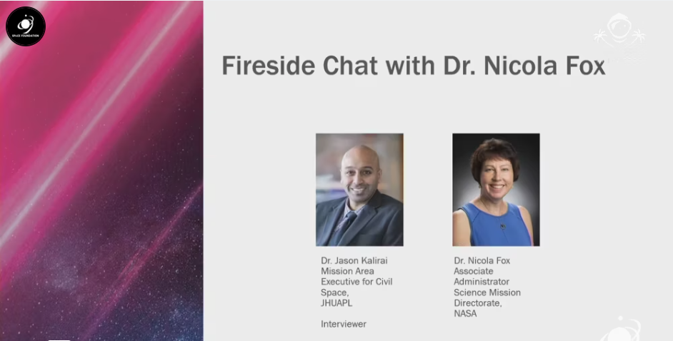 Space Science Track - Fireside Chat with Dr Nicola Fox